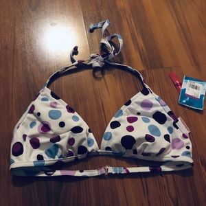 Polka Dot Bikini Top - NEW